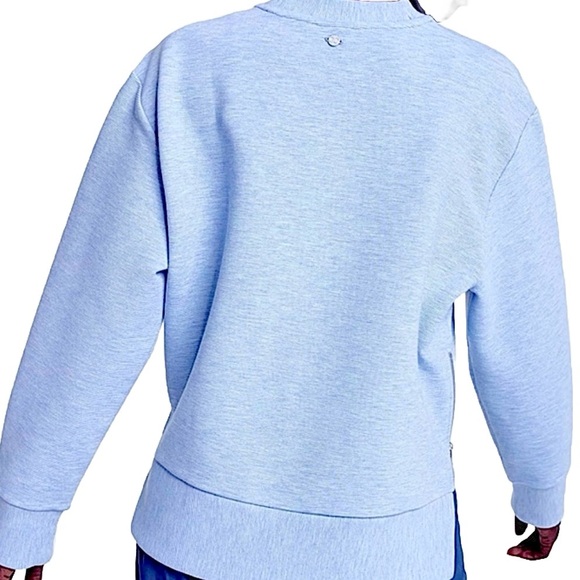 CALIA light blue side zip pullover oversized & slouchy sweater XL - Picture 3 of 12